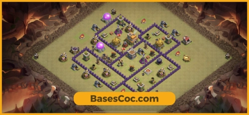 TH7 war Base