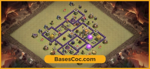 TH7 war Base