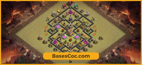 TH8 war Base