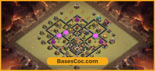TH8 war Base