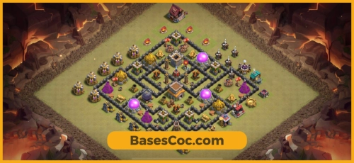TH8 war Base
