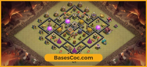 TH8 war Base