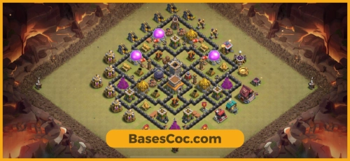 TH8 war Base
