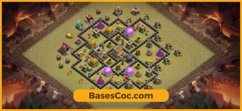 TH8 war Base