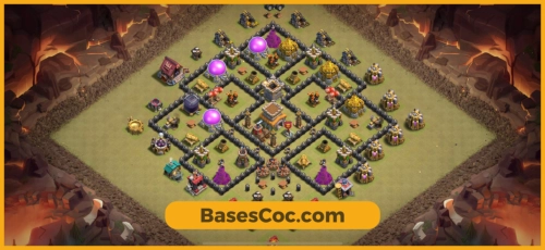 TH8 war Base