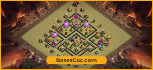 TH8 war Base