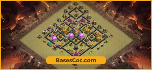 TH8 war Base