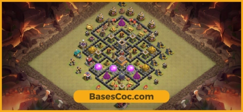 TH8 war Base