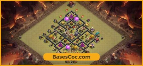 TH8 war Base