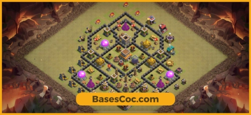 TH8 war Base