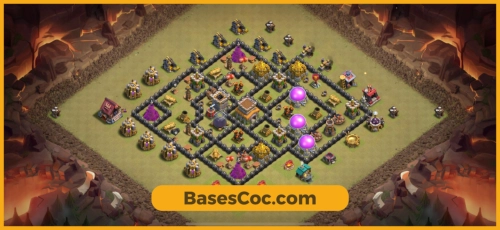 TH8 war Base