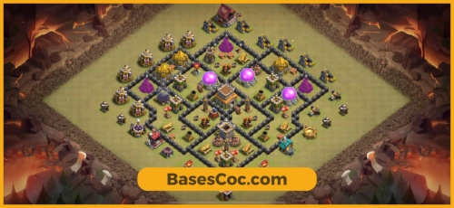 TH8 war Base