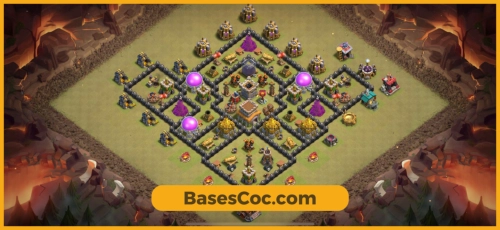 TH8 war Base