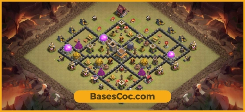TH8 war Base