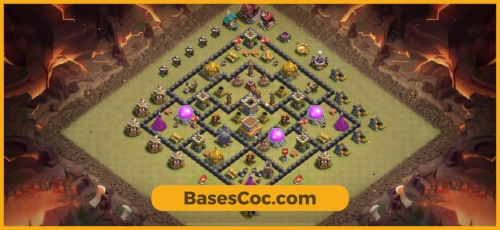 TH8 war Base