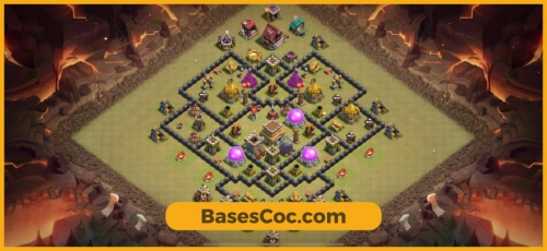 TH8 war Base