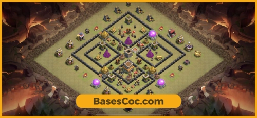 TH8 war Base