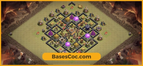 TH8 war Base