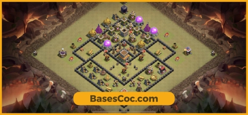 TH8 war Base