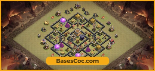 TH8 war Base