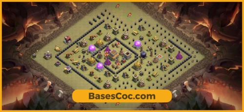 TH8 war Base