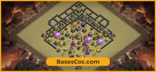 TH8 war Base