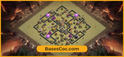 TH8 war Base
