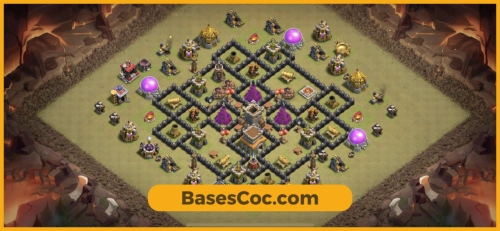 TH8 war Base