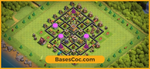 TH8 trophy Base