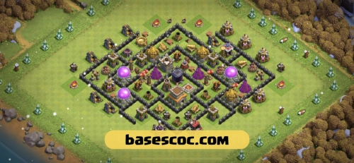 th820076 - trophy base - town hall 8