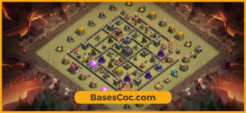 TH9 war Base