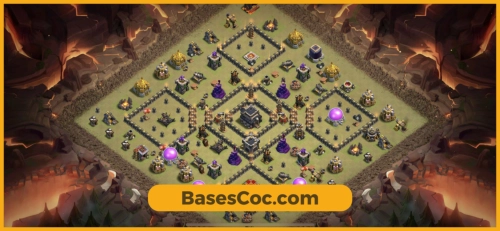 TH9 war Base