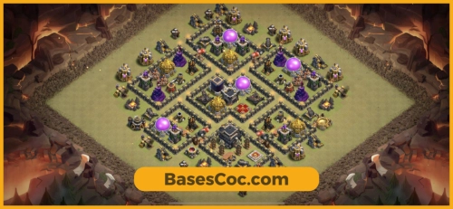 TH9 war Base