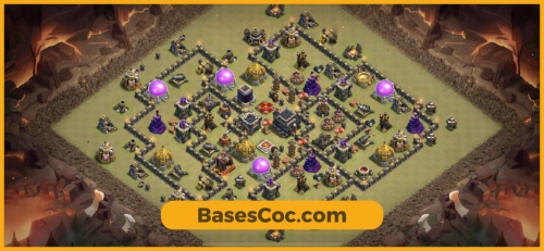 TH9 war Base