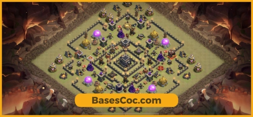TH9 war Base