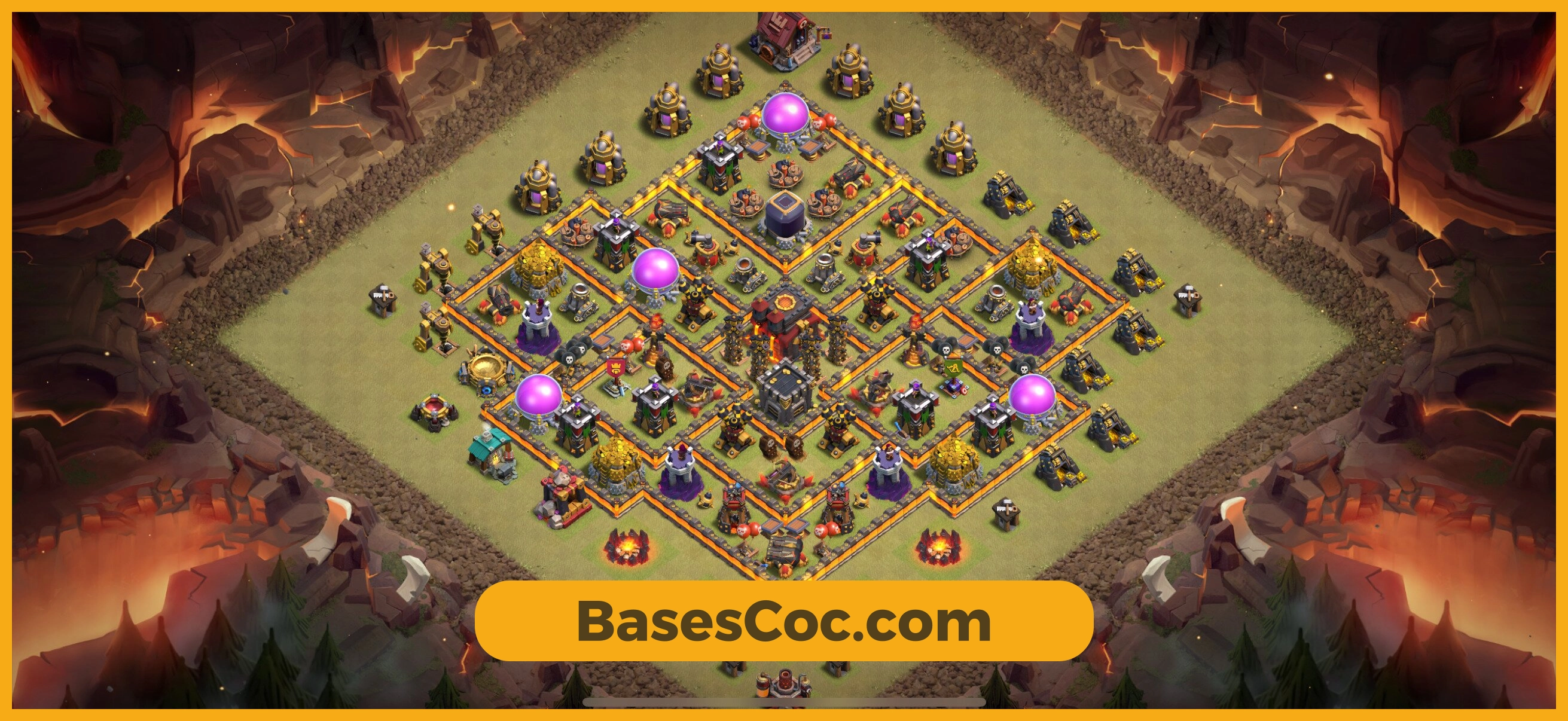 TH10 war Base