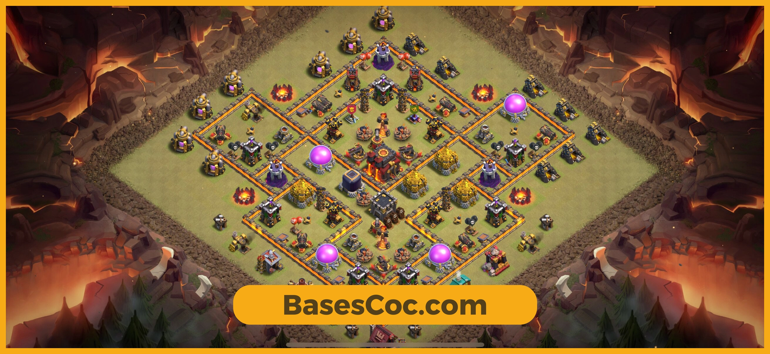 TH10 war Base