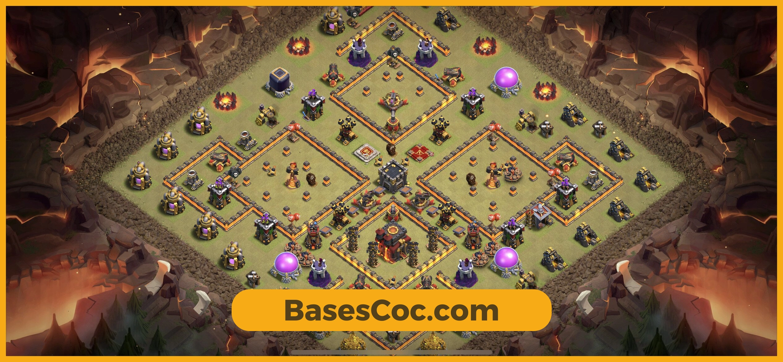 TH10 war Base