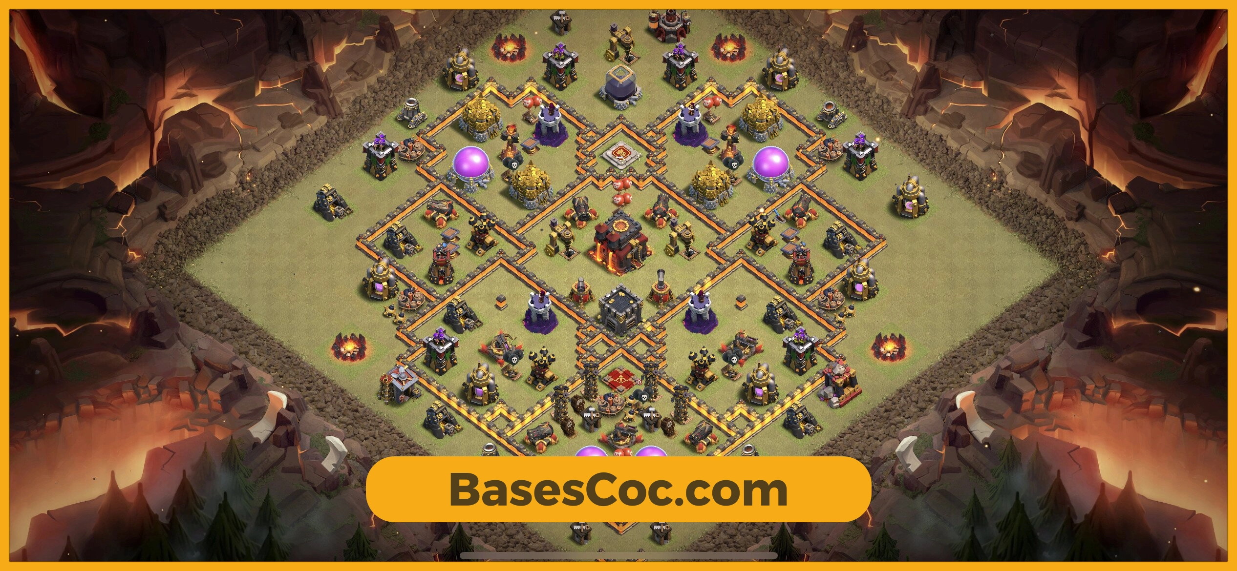 TH10 war Base