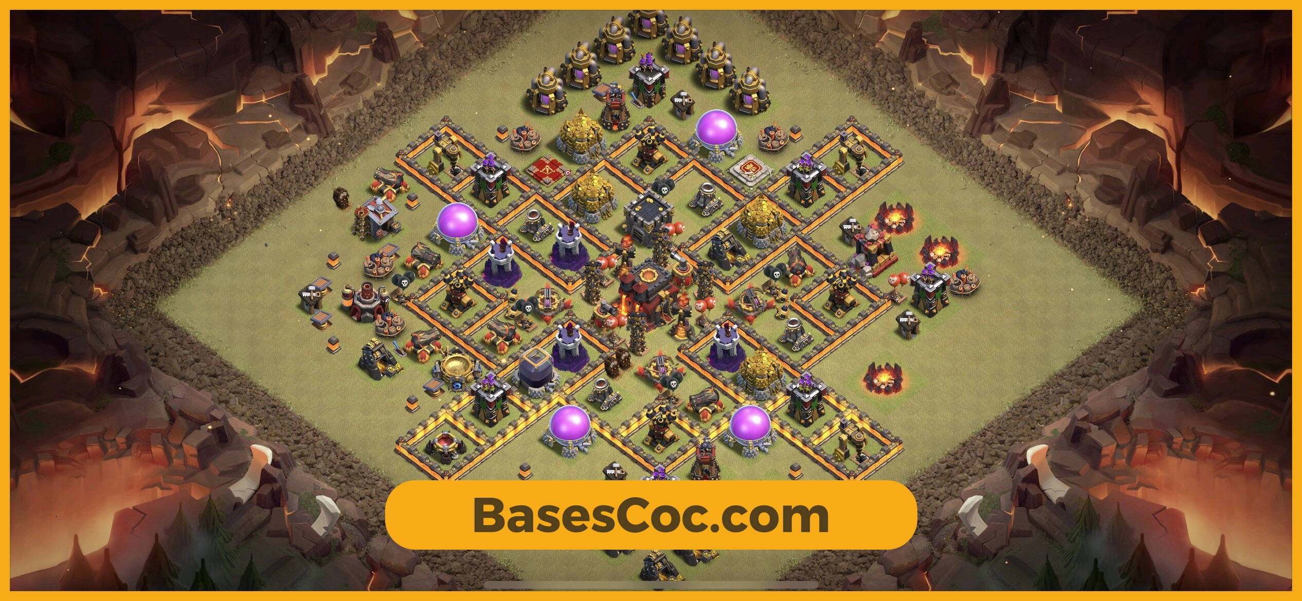 TH10 war Base