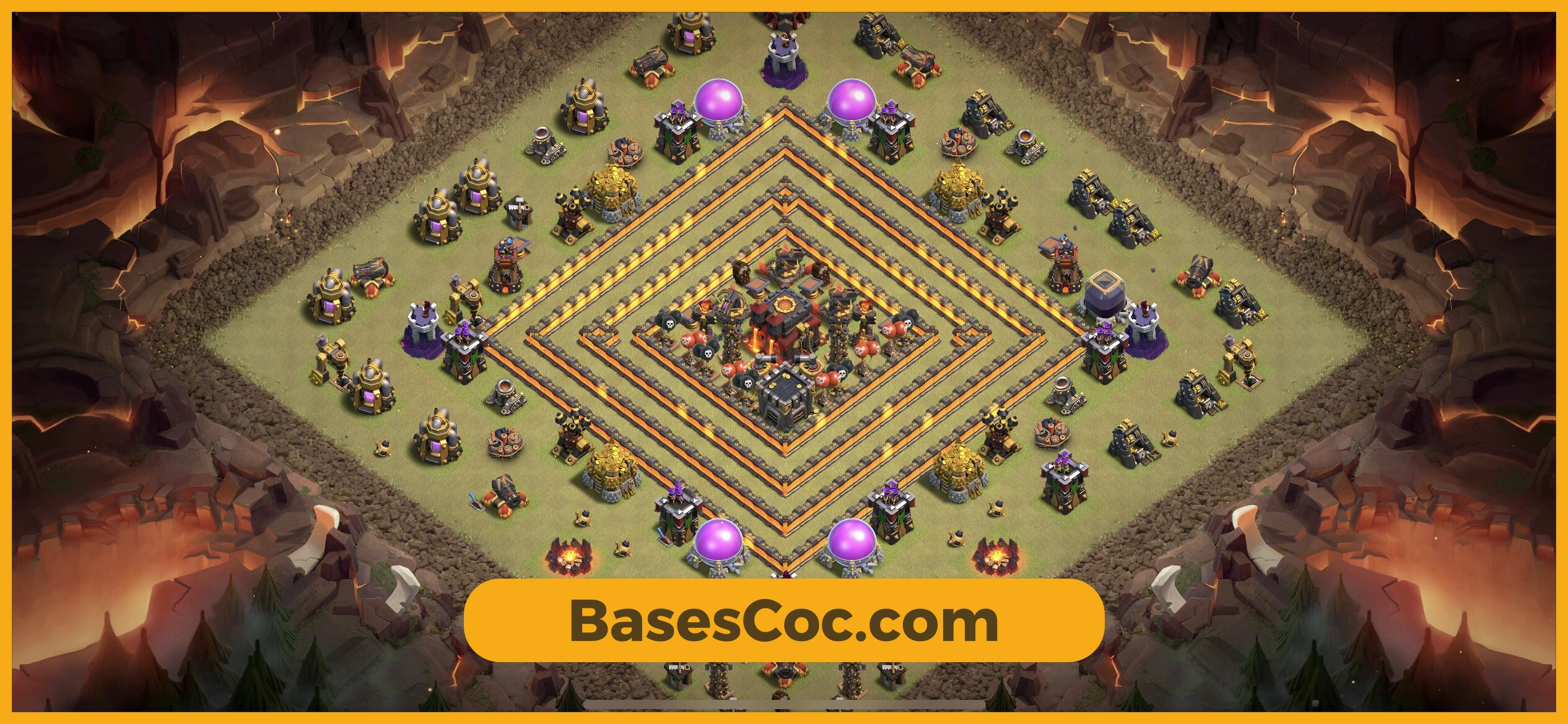 TH10 war Base