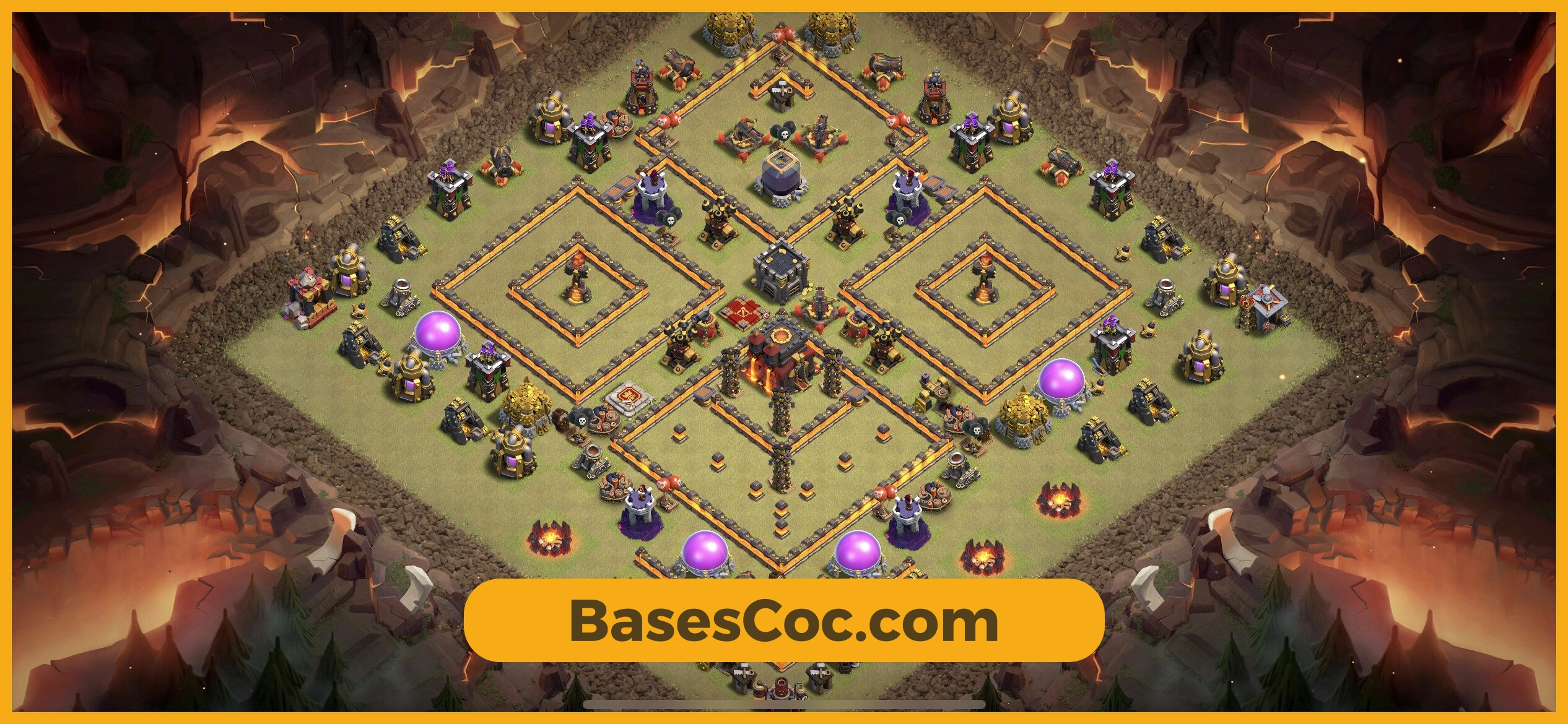 TH10 war Base