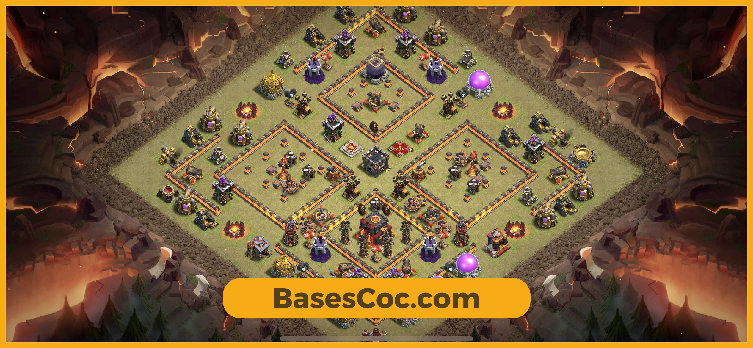 TH10 war Base