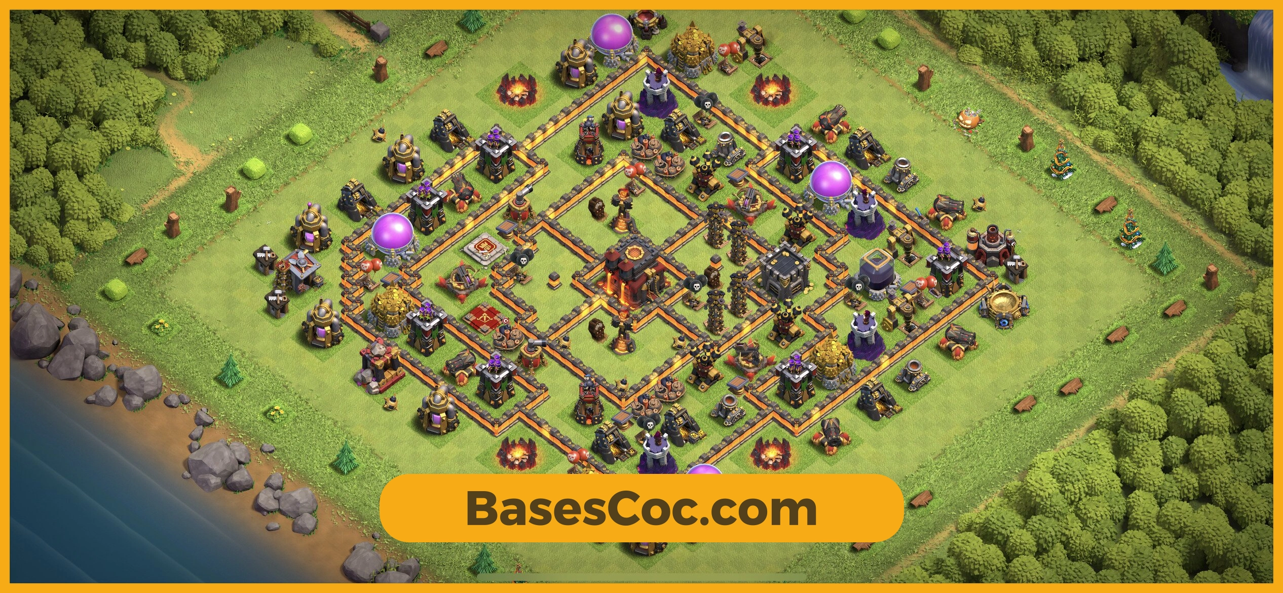 TH10 trophy Base
