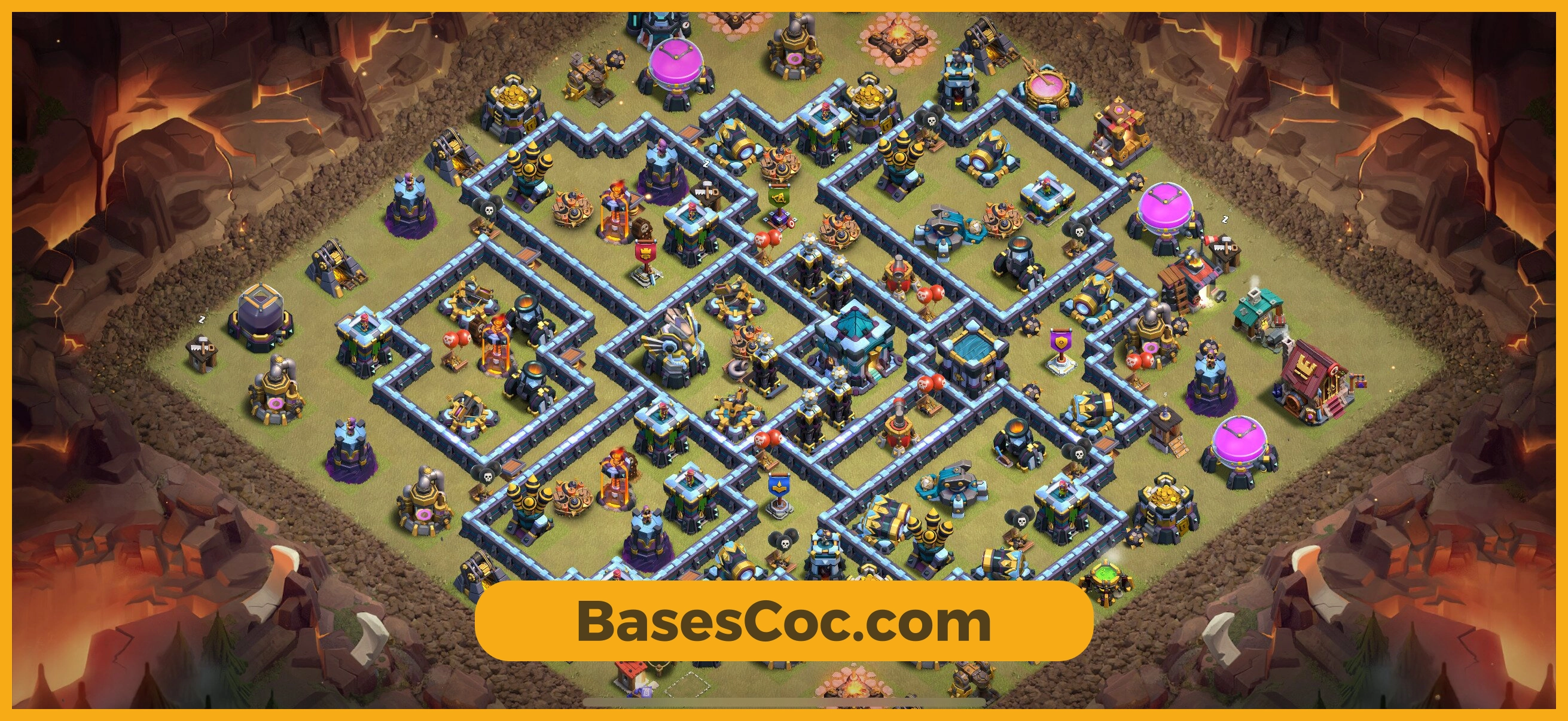 TH13 war Base