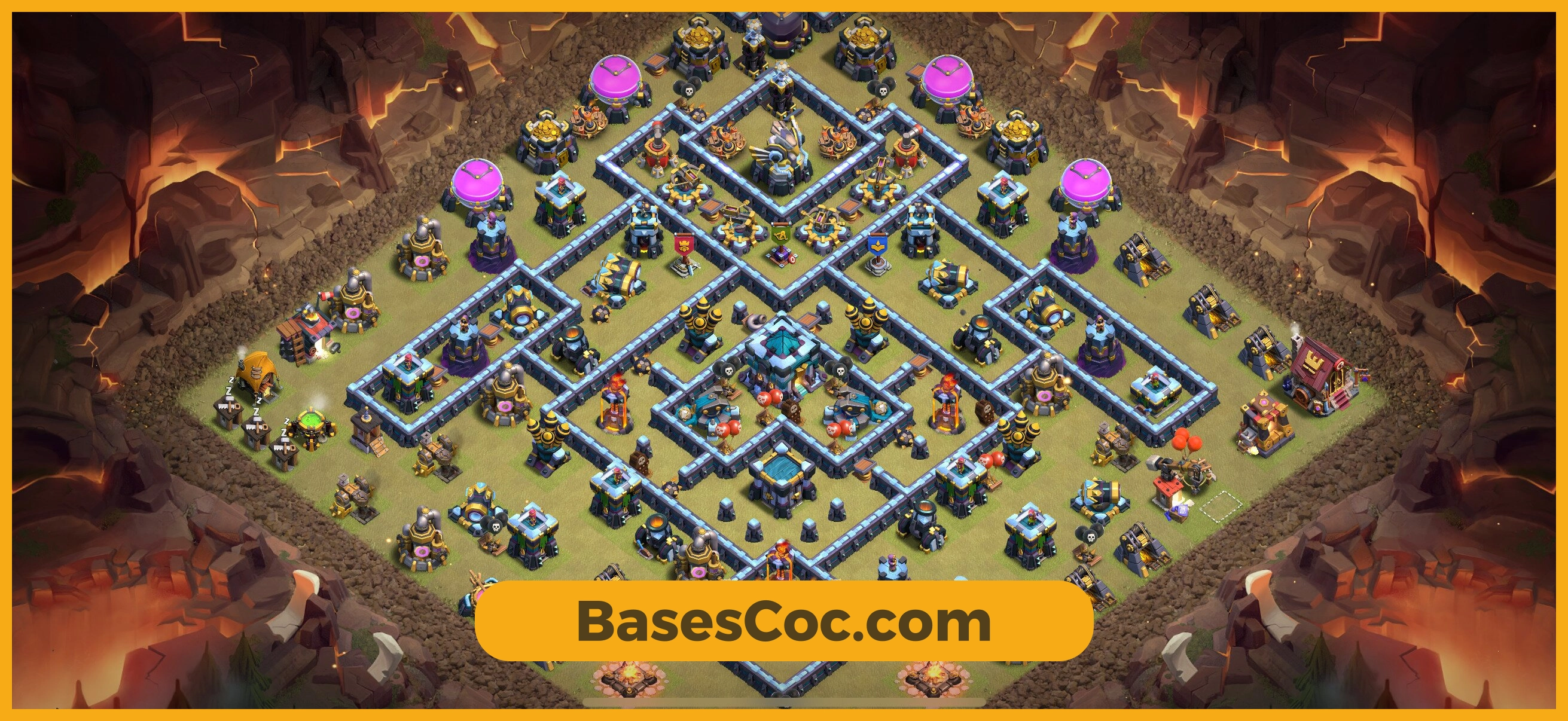 TH13 war Base
