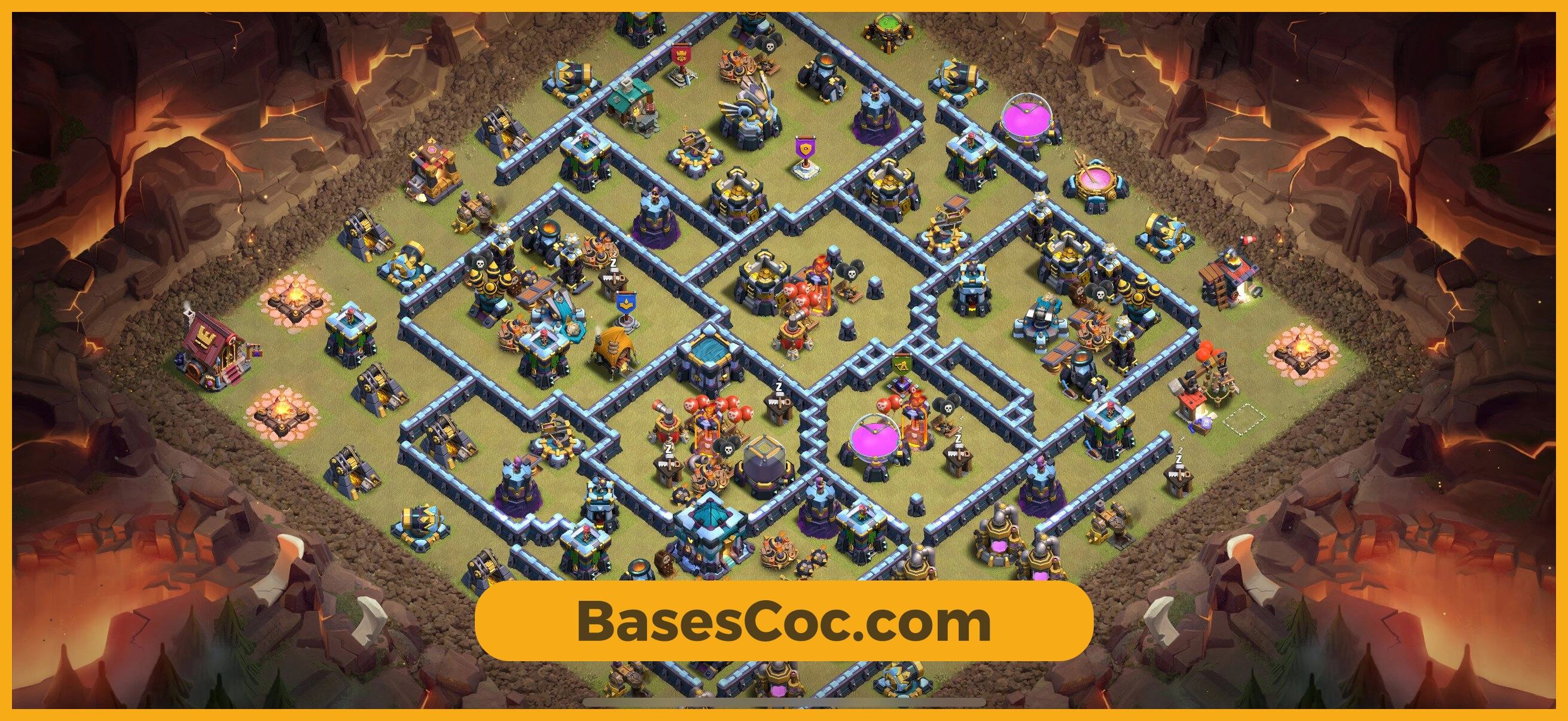 TH13 war Base