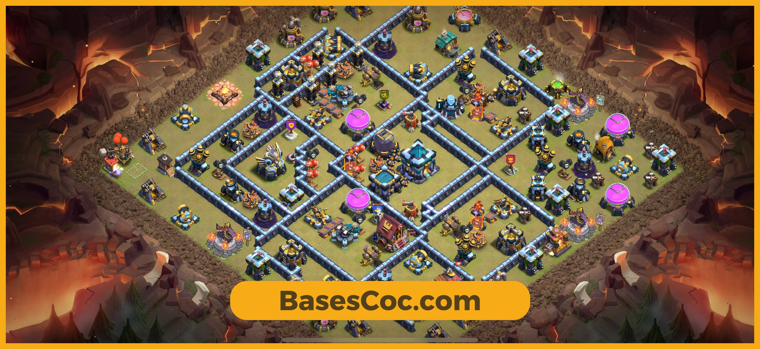 TH13 war Base