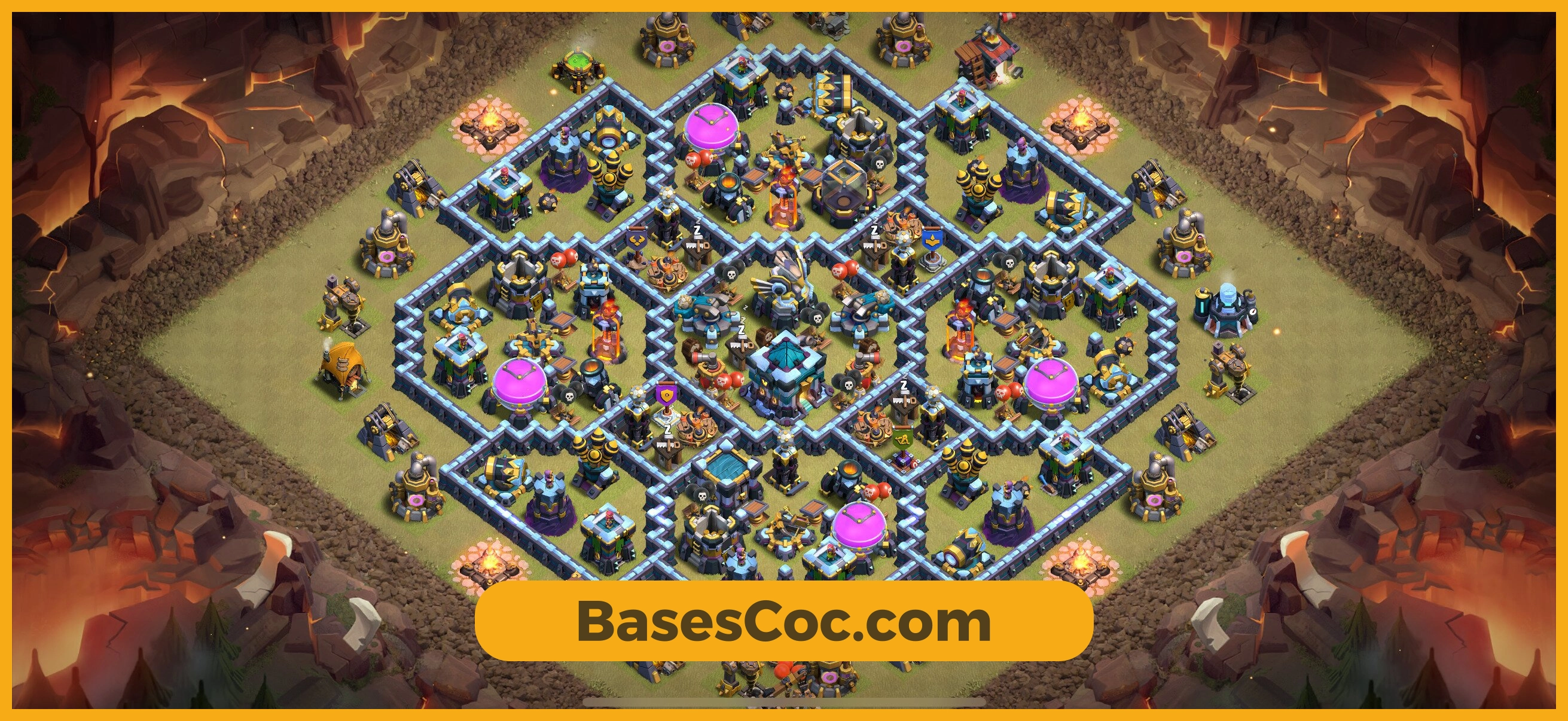 TH13 war Base
