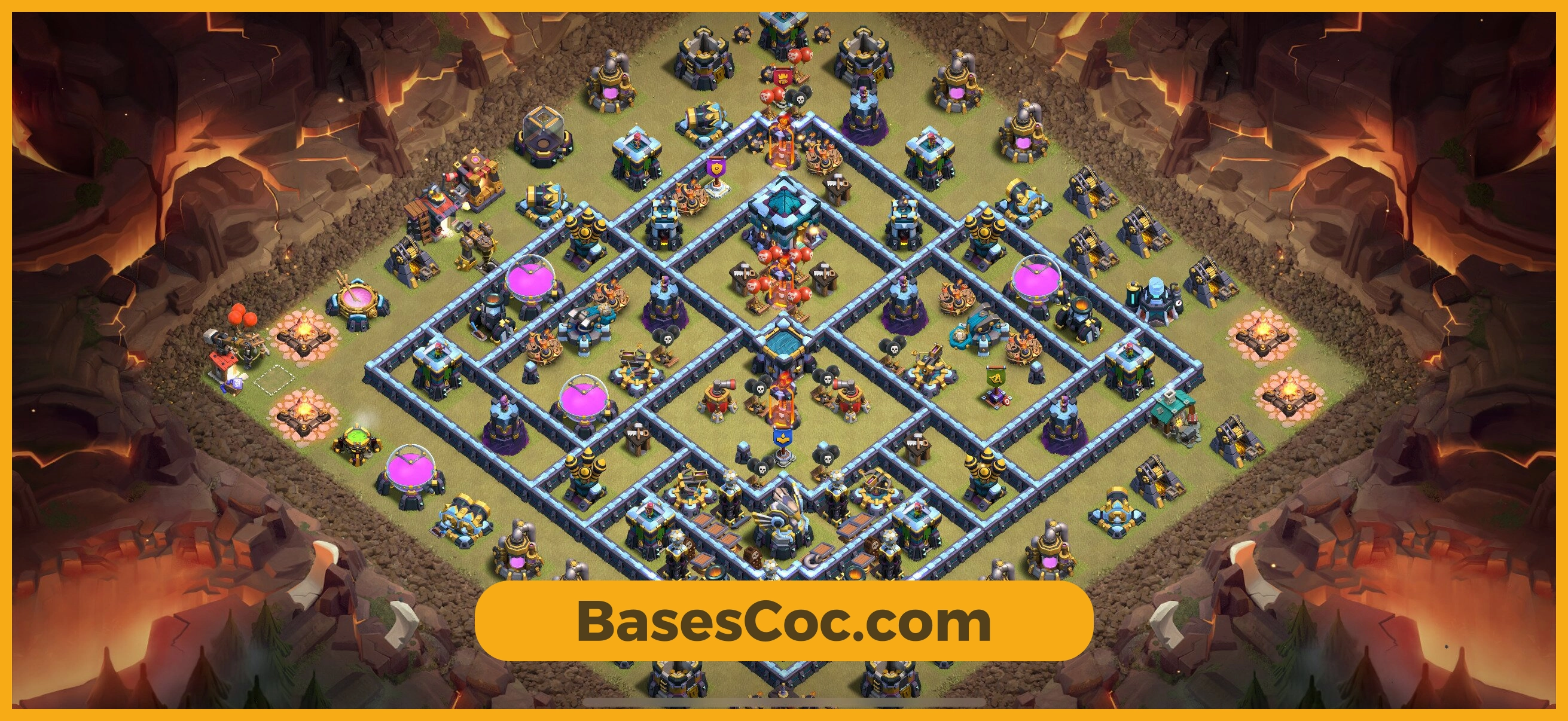 TH13 war Base